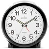 Acctim Elsie Analogue Alarm Clock Non Ticking Sweep Luminous Hands