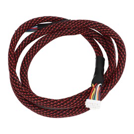 For Anycubic Chiron Wiring Harness Printer Replacement Cable, Hotend Anti-Shock Flexible Cable Sleeve, Nylon Fabric Hose, Wear-Resistant for Printers