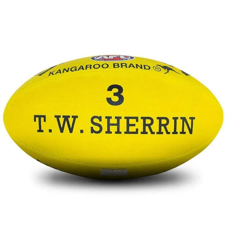 Sherrin KB All Surface Training Football, Yellow, Size 3