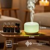 YINBAOGE Essential Oil Diffuser,Ultrasonic Cool Mist Humidifier with 2 Mist
