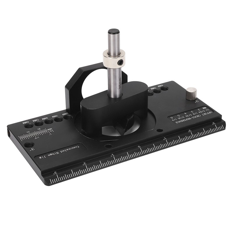 Concealed Hinge Jig Kit 35mm Woodworking Metal Hole Drilling Mounting