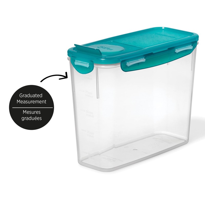 Starfrit LocknLock Plastic Pantry Container - 81oz/2.4L - Airtight -