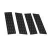 4pcs EVA Surfboard Deck Traction Pads Non Slip Surf Deck