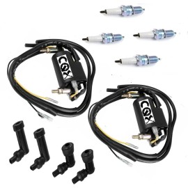 Unbranded 2X SUZUKI GS1150 GS1100 GS1000 GS850 GS750 12V 4ohm Dual Output Ignition Coil