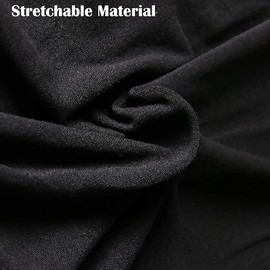 Speaker Stand Cover COOSOO Universal Lighting Tripod Stand Cover Scrim DJ Speaker Light Stand Skirt Cover Stretchable Lycra Spandex Material 360 Degree Cover for Weddings Banquets Events