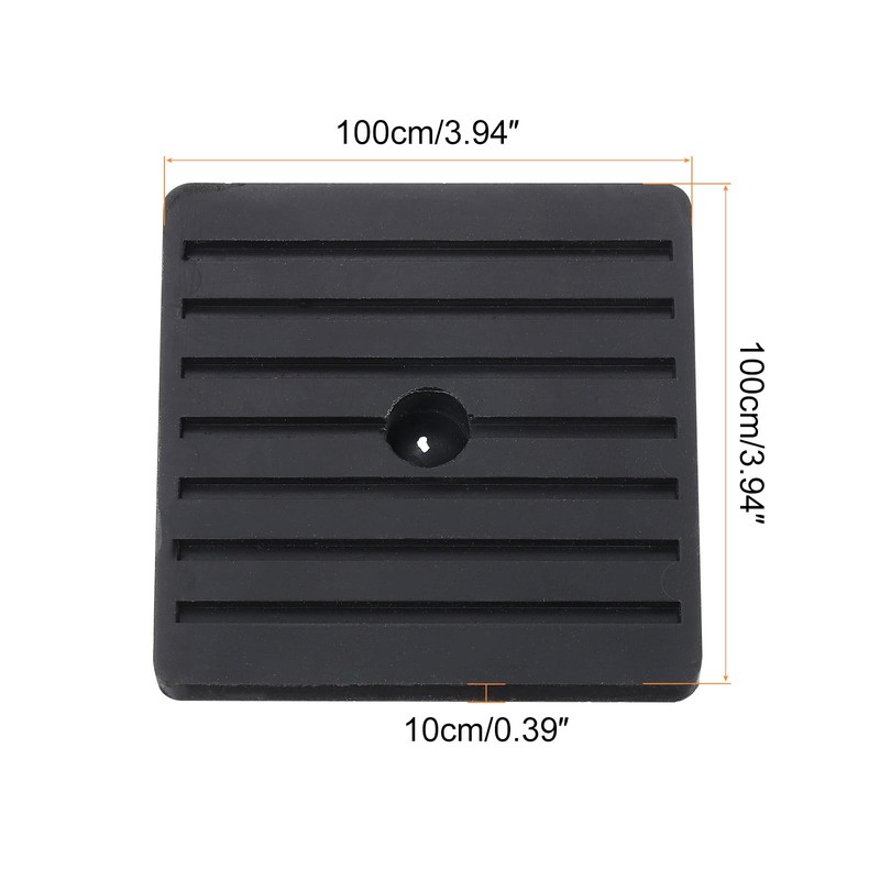 PATIKIL Rubber Anti-Vibration Pads, 4 Pcs Vibration Isolation Mats with