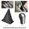 Gear Shift Cover 5-Speed Gear Shift Stick Knob Dust-Proof Cover
