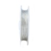 Alambre de plata de ley 925 de calibre 22, cuadrado,