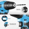 ‎DNA MOTORING TOOLS-00157 12V Cordless Electric Drill w/Keyless Chuck, 2