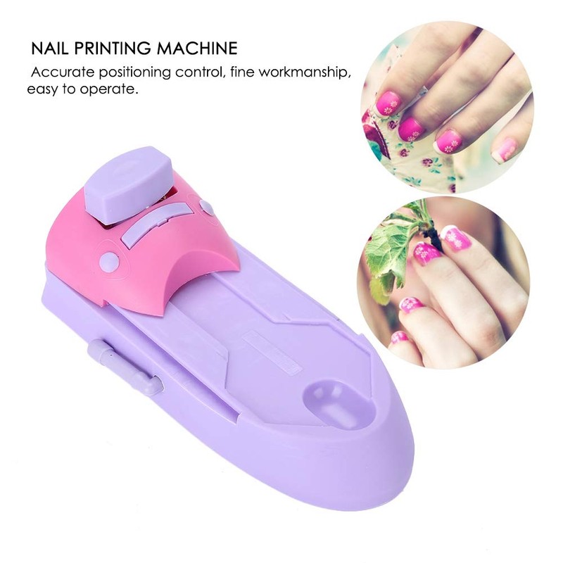 Filfeel Nail Art Pattern Printer, DIY Stamp Manicure Printing Machine