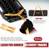 BUNKER INDUST Off-Road Traction Boards with Jack Base,Pair Recovery Track