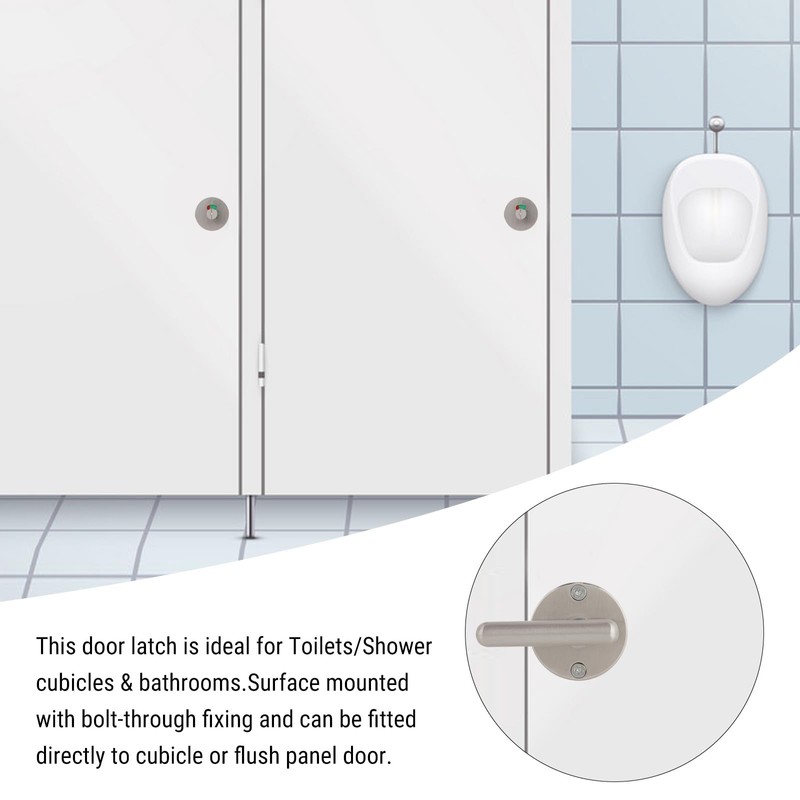 Telituny Bolt Latch Indicator, MY-402 Bathroom Toilet WC Indicator Privacy