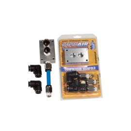 Rapidair 90200 Compressor Manifold Kit for 1/2-Inch Nylon Tubing