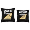 Shuffleboard Salt Wax Shuffleboard Powder Shuffleboard Throw Pillow