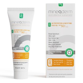 Mineaderm Uv Protection & Matifying Face Gel SPF50+ 50 ML