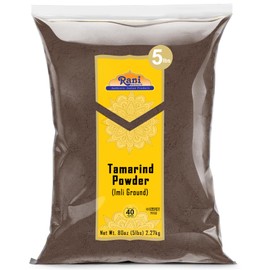 Rani Tamarind Powder (Imli) 80oz (5lbs) 2.27kg Bulk ~ All Natural| No Added Sugar/Salt | Vegan | Gluten Friendly | Kosher | NON-GMO | Indian Origin