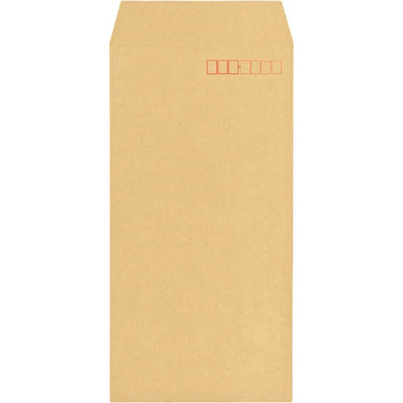 キングコーポレーション 封筒 クラフト 長形3号 テープ付 100枚 N3K85Q100