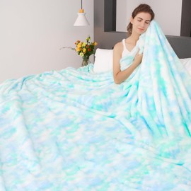 MUGD Soft Blankets Fuzzy Twin Bed Fleece Blanket Kids Warm Throw Blanket for Bed