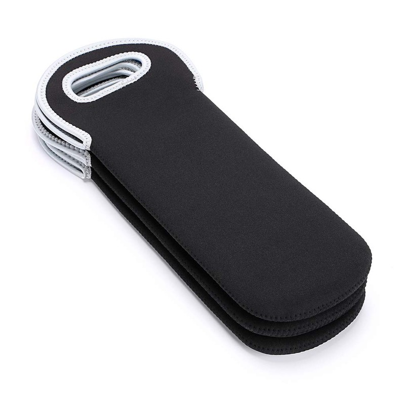 BTSKY Isolierte Neopren-Tragetasche für Doppel-Flasche, Wein, Champagner, Bier, Wasser, Dosen,