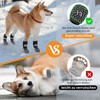 Double-Sided Non-Slip Dog Socks with Adjustable Strap Traction Control for