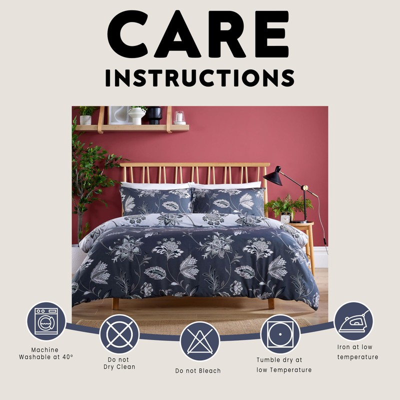 Olivia Rocco Shimla Duvet Cover Set Easy Care Quilt Covers