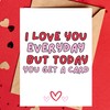 Wedding Anniversary Cards (I love you everyday)