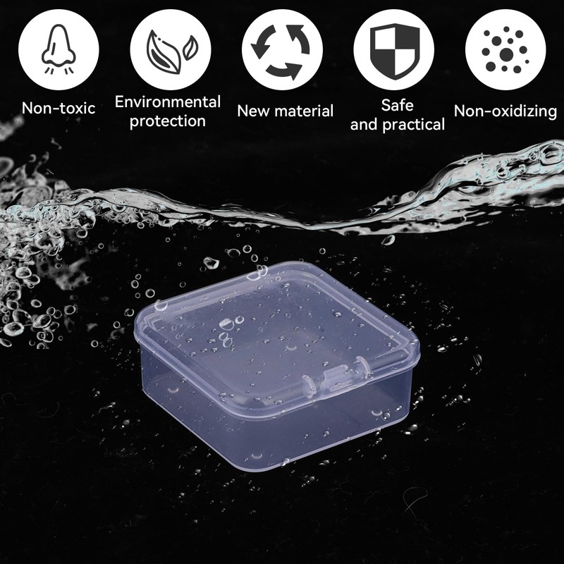 Mozeat Lens Pack of 12 Small Storage Boxes 4.5 x