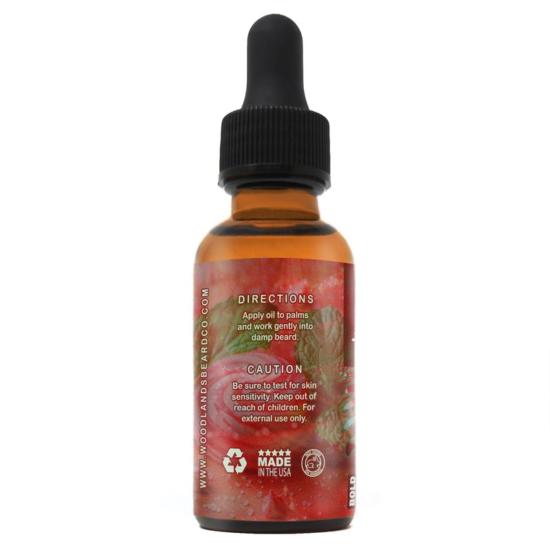 Peppermint Beard Oil – A Bold Cool Peppermint Scent (2