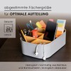 Premium Eco Bamboo Organiser for Cosmetics, Desk, Kitchen, Bathroom, Bar