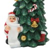 Christmas Tree Statue Durable Fadeless Resin Christmas Tree Figurine Exquisite
