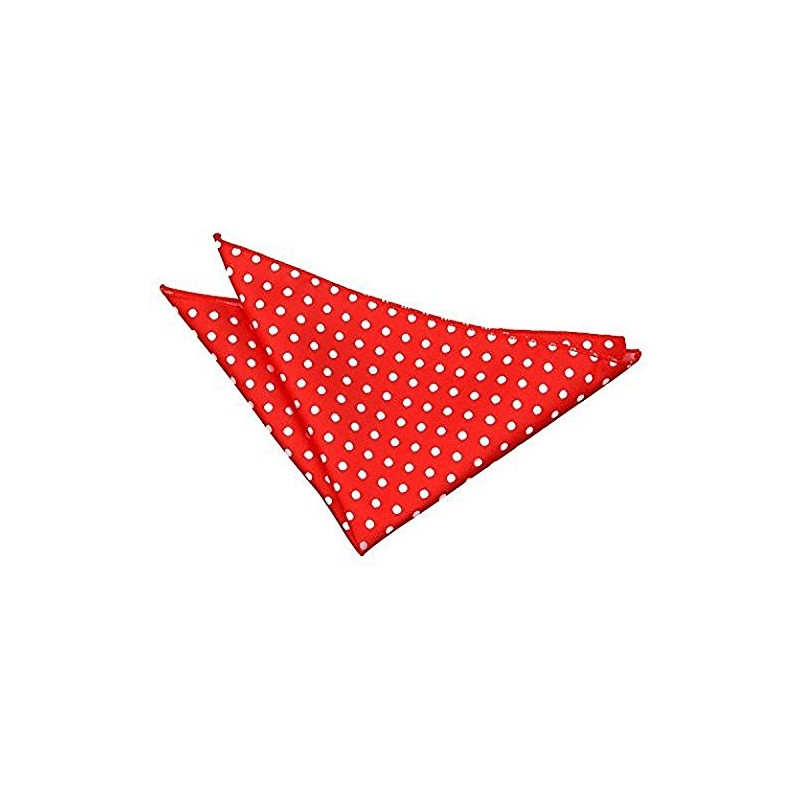 DQT Woven Polka Dot Classic Patterned Fashion Casual Pocket Square