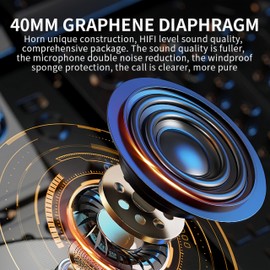 ELIKIDSTO Motorcycle Helmet Headset with HiFi Sound,Noise Cancellation,Helmet Speakers Helmet Headphones with Mircrophone,Easy to Work with Golves,IPX6 Waterproof,Voice Assistant