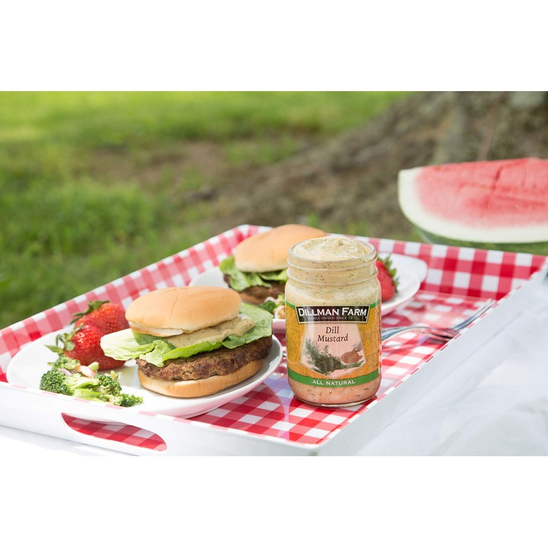 Dillman Farm 3 Piece All Natural Gourmet Mustard Variety Pack