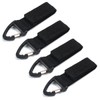 YAPJEB Molle Key Ring, Velcro, Belt, Keychain, Buckle, Carabiner, Military,