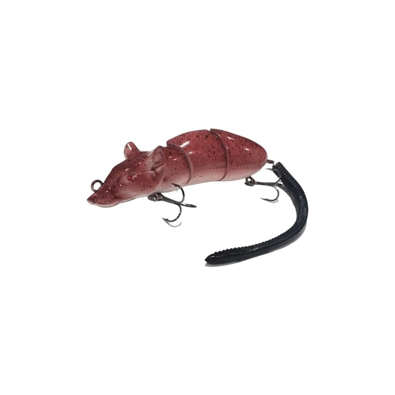 Rat Pike Fishing Lure | Jointed Floating Swimbait | 140mm