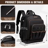 Tool Backpack Heavy Duty, Tool Bag Backpack with Laptop Compartment