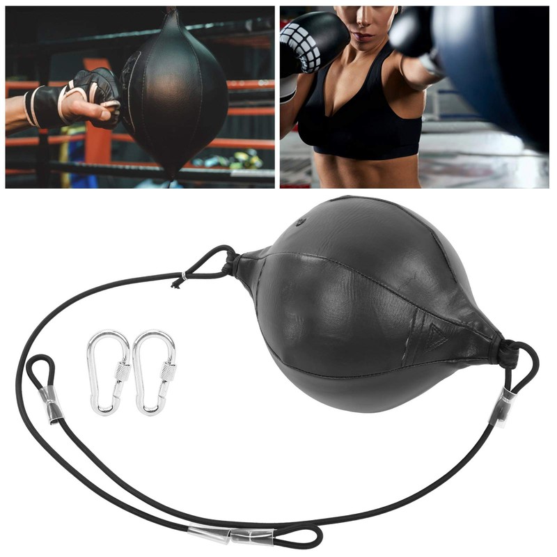 Tonsa Double Ended Punch Bag, Double End PU Leather Ball
