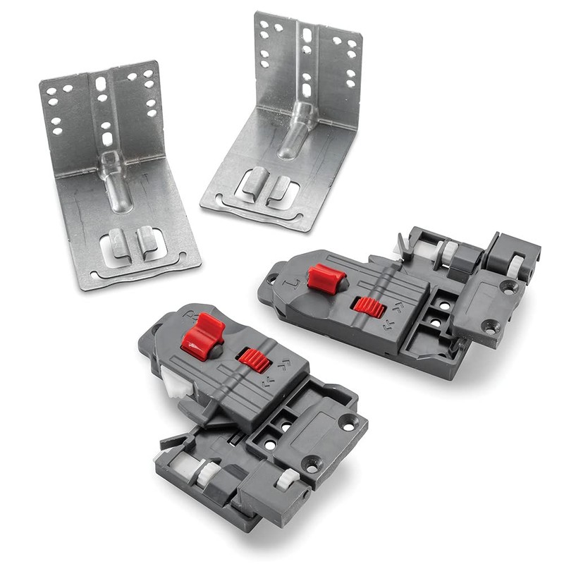 18'' Rockler Centerline Lifetime Soft-Close Undermount Drawer Slides