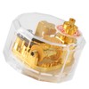 Acrylic Music Box Exquisite Beautiful DIY Clear Musical Box for