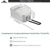 Campingmoon Camping Mess Tin Pressure Relief Aluminum Dinner Box Camping