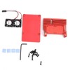 Aluminum Alloy Case Box with Dual Fan Heat Dissipation Accessory