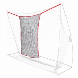 GoSports Universal Golf Practice Net Extender - Protect Your Driving Range Net - Golf Net Attachment for 7 ft or 10 ft Golf Nets, Black