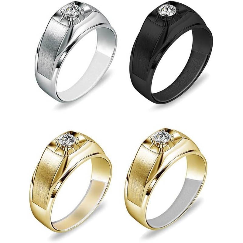 5Pcs Black Invisible Ring Size Adjuster for Loose Rings 6