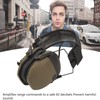 Noise Reduction Earmuffs Soft Padding Foldable Ear Protection Earmuff for