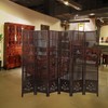 8 Pcs 47x47mm Double Acting Hinges Furniture Folding Screen Hinges,