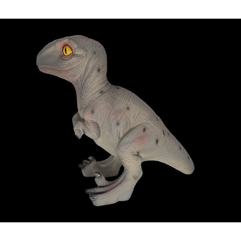 MASSJOY Resin Dinosaur Velociraptor Piggy Bank, Boy Birthday Present.