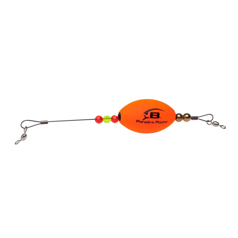 Bomber Salt Water Paradise Popper Xtreme Jigs, Oval Orange