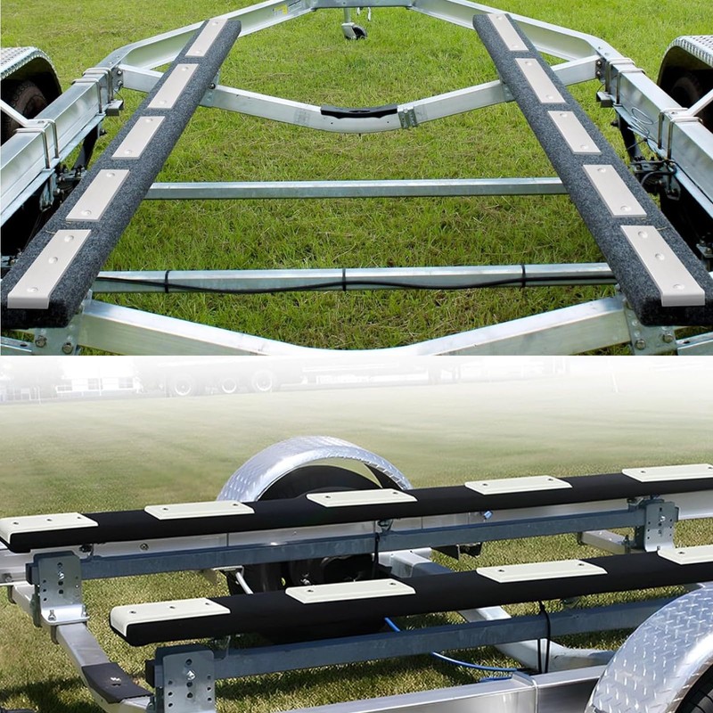 CTMAOYI Boat Trailer bunk Slides,Smoother Boat Bunk Slide Pads, Boat