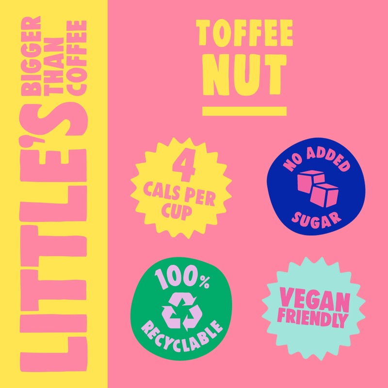 Little's Toffee Nut Coffee Capsules for Nespresso Coffee Machines (60