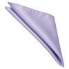 ZENXUS Regular Lilac Lavender Tie and Pocket Square for Men,